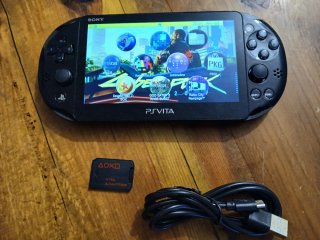 PS Vita Slim 2000 Negra con MicroSd 128gb