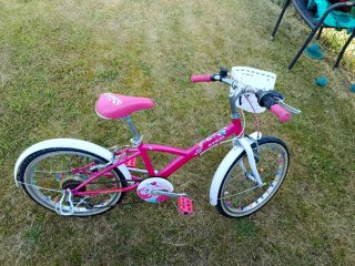 Bicicleta infantil, el cesto no viene con la bici