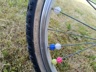 Bicicleta infantil, el cesto no viene con la bici