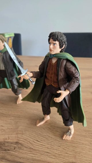 Figuras Frodo y Sam El Señor de los Anillos