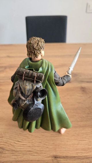Figuras Frodo y Sam El Señor de los Anillos