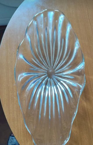 Centro de mesa cristal vintage