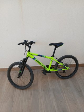 Bicicleta Rockrider ST 500 20 Verde