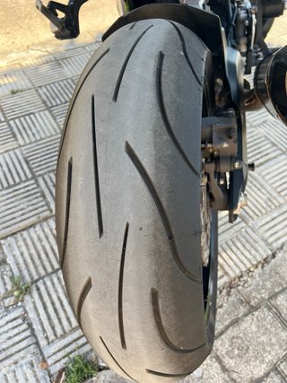 Kawasaki Z900 A2 Negra y Verde