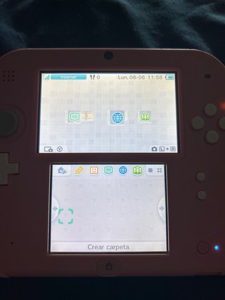 Nintendo 2DS Rosa e Bianca