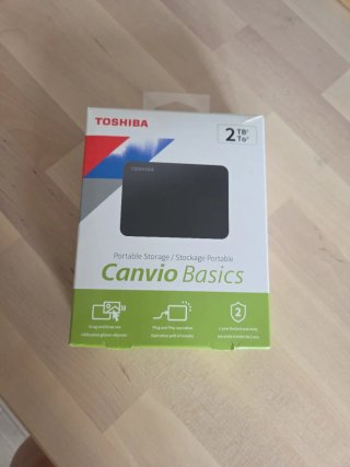 Disco Duro Toshiba Canvio Basics 2TB Disco Externo