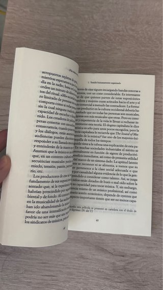 ¿Hay música en el hombre?