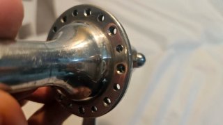 Buje vintage marca Urreta Rueda Delantera