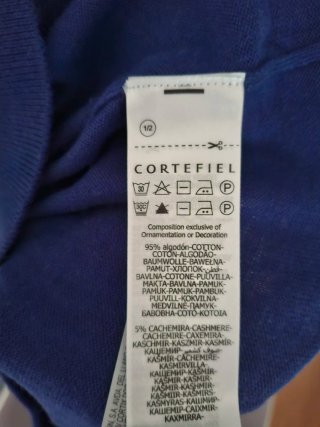 Jersey Cortefiel Man Azul Talla S