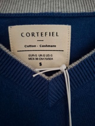 Jersey Cortefiel Man Azul Talla S