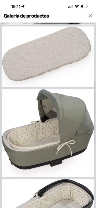 Funda capazo y sábana Walking Mum