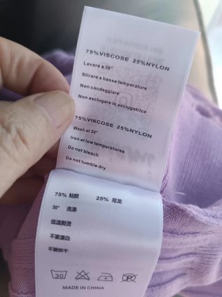 Jersey Malva Mujer