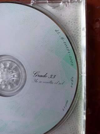 GRADO 33 - Ya se oculta el sol. Cd