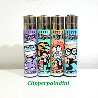 Accendini Clipper Little Monster Karikato