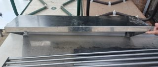 Estanteria balda acero inoxidable 100x25 cms