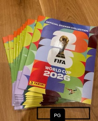 Álbum Mundial FIFA 2026 + 2 Sobres (Para PG)