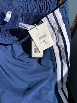 Shorts deportivos Adidas Azul Talla XL