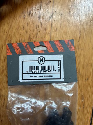 Cadena Mission 410 BMX Negra