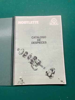 Manual Reparaciones y Catálogo Despiece Mobylette
