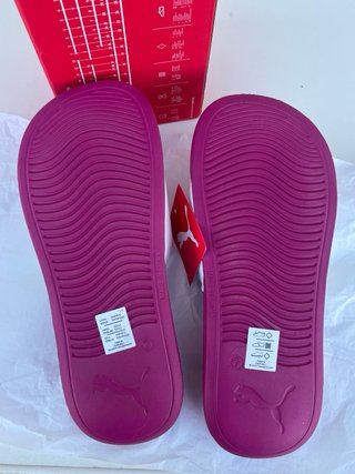 Chanclas Puma Rosa y Blanco