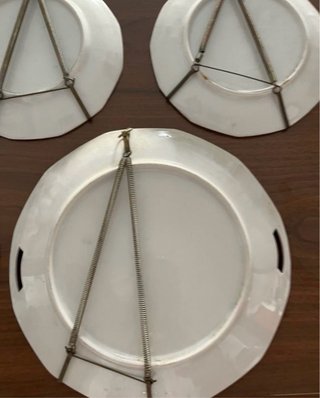 Set 5 Piatti Decorativi con Scena Nautica