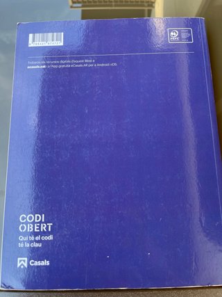 Llengua Catalana i Literatura 2, BA, Codi obert