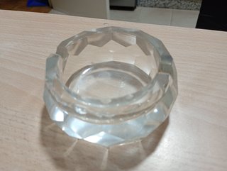 Mechero y Cenicero Cristal Años 70