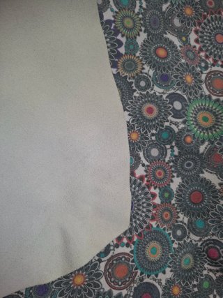 Pieza de piel para bolsos