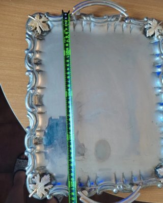 2 Bandejas Vintage Plateadas