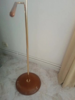 Galán de noche madera y metal