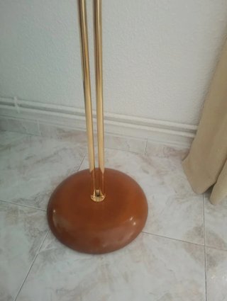 Galán de noche madera y metal