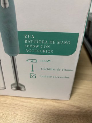 Batidora de mano MYWAVE con accesorios