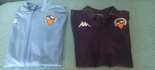 Lote completo CESabadell FC Kappa Talla S (hombre)