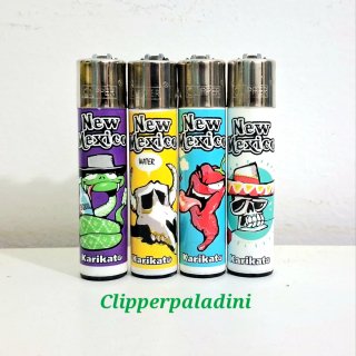 Accendini Clipper New Mexico Karikato