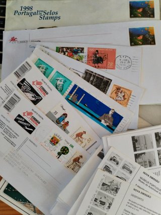 Lote Billetes Postales Portugal