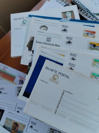 Lote Billetes Postales Portugal