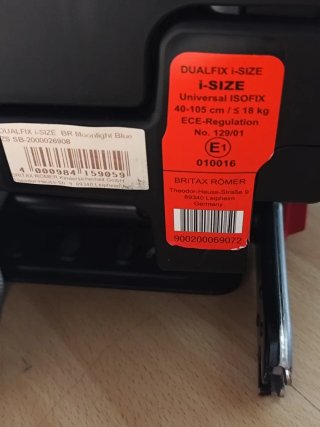 Sillita Britax Römer Dualfix i-Size