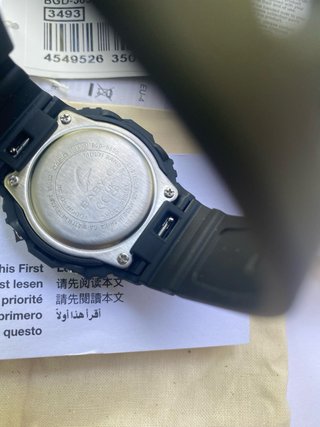 Reloj Casio Baby-G Solar Radiocontrol Negro