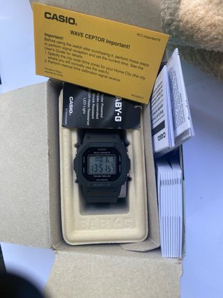 Reloj Casio Baby-G Solar Radiocontrol Negro
