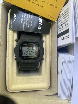 Reloj Casio Baby-G Solar Radiocontrol Negro