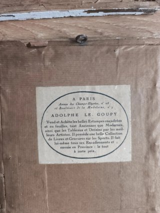 Grabados franceses antiguos