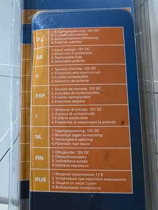 Cargador Vivanco 12V Voltaje Variable CPA 800 R