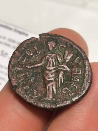 Moneda Romana Aelio Diobol Alejandría Egipto