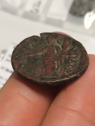 Moneda Romana Aelio Diobol Alejandría Egipto