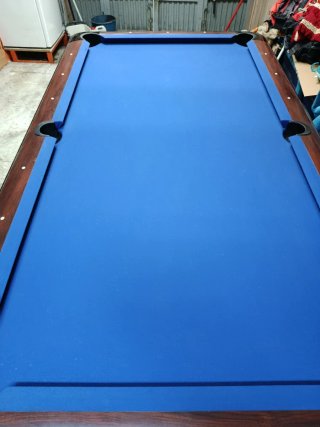 Mesa de billar SAM. 7 pies. Opción patas nuevas.