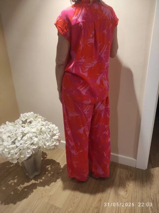 Conjunto Verano Camisa y Pantalón Estampado