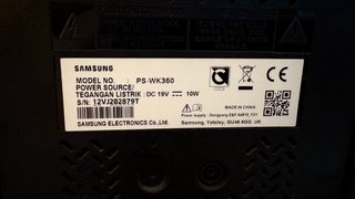 Barra de Sonido Samsung Negra