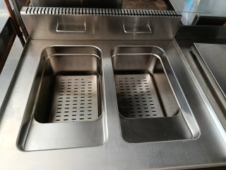 Freidoras de gas doble y simple - Nuevas