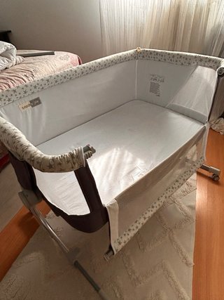 Minicuna colecho Jane Baby Side ,mas textiles.