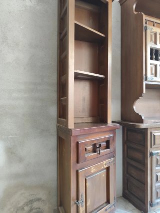 Conjunto Mueble Estilo Castellano Madera
